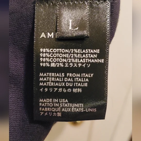 Amiri t shirt "Preemo" design